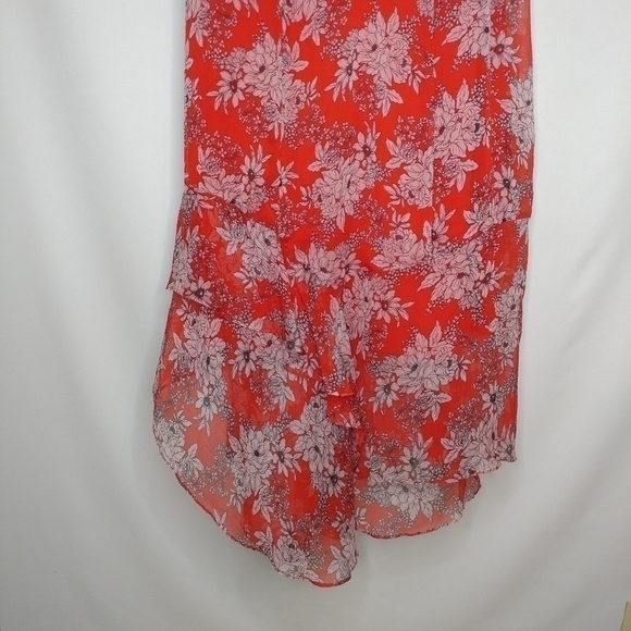 Vince Camuto Boudoir Botanical Ruffle Dress - Picture 5 of 11